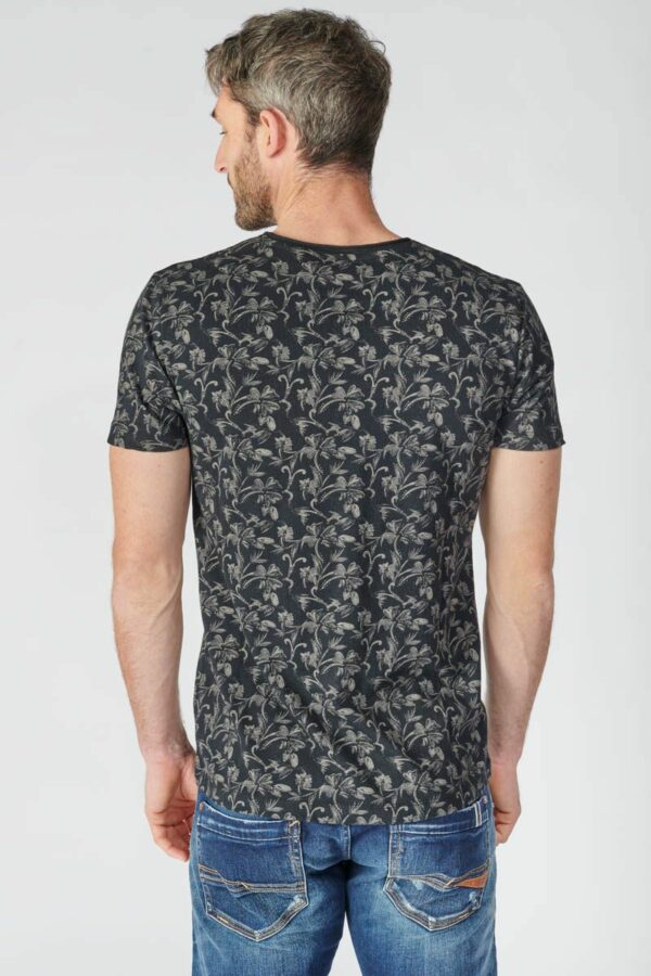 T.shirt feuillages noir – Image 4
