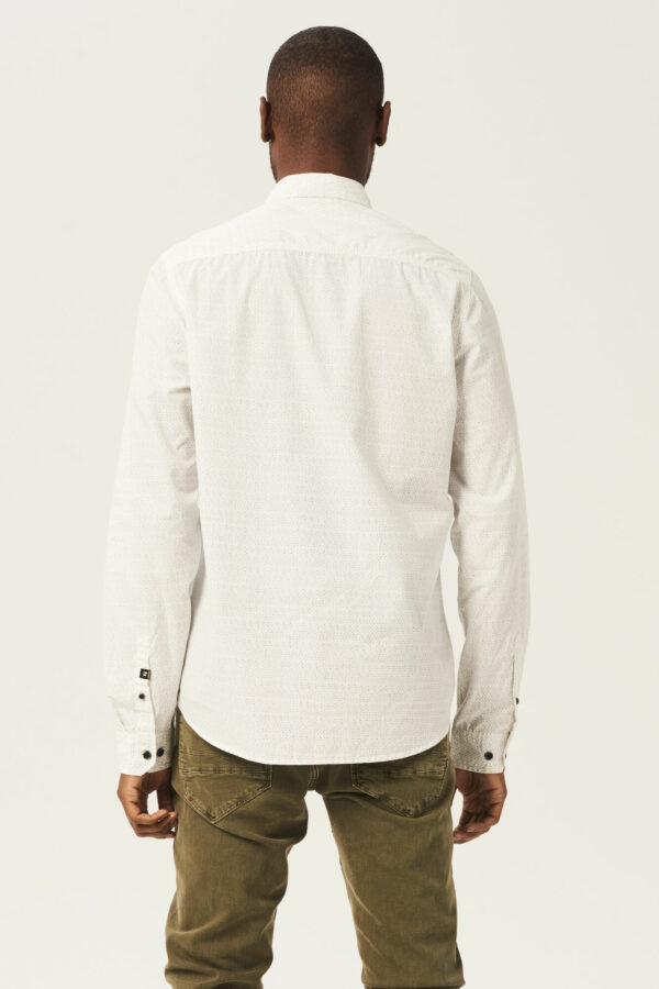 Chemise blanche petits motifs – Image 3