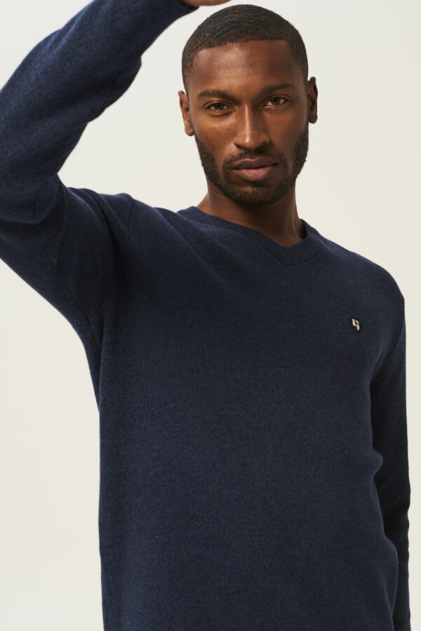 Pull bleu marine