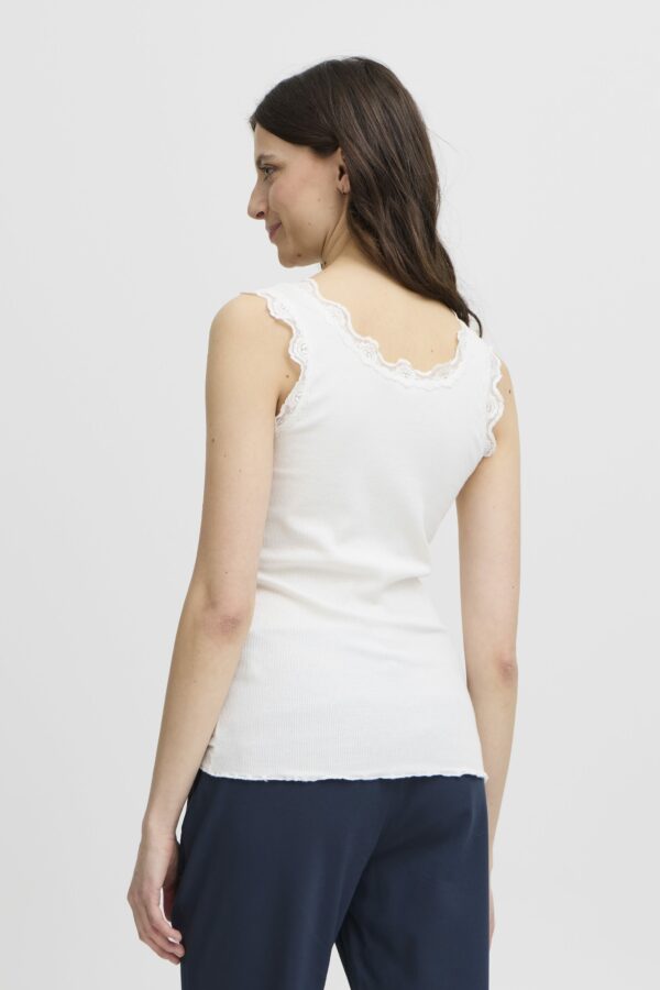 Top blanc basique – Image 3