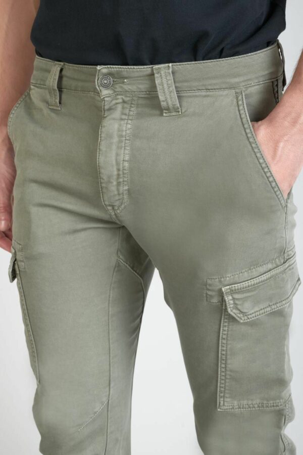 Pantalon cargo jogg kaki