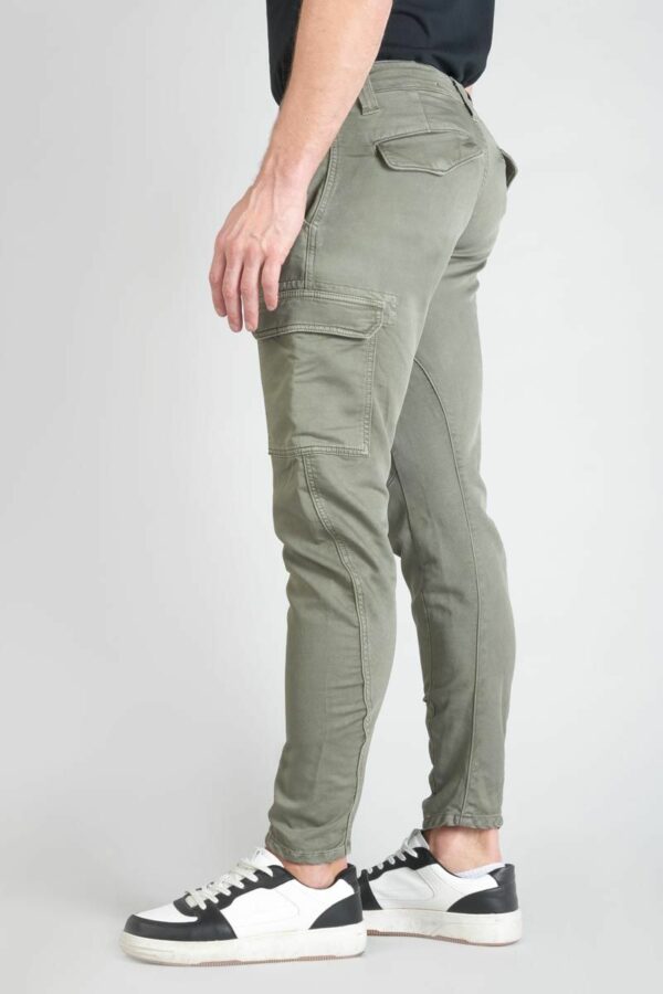 Pantalon cargo jogg kaki – Image 3