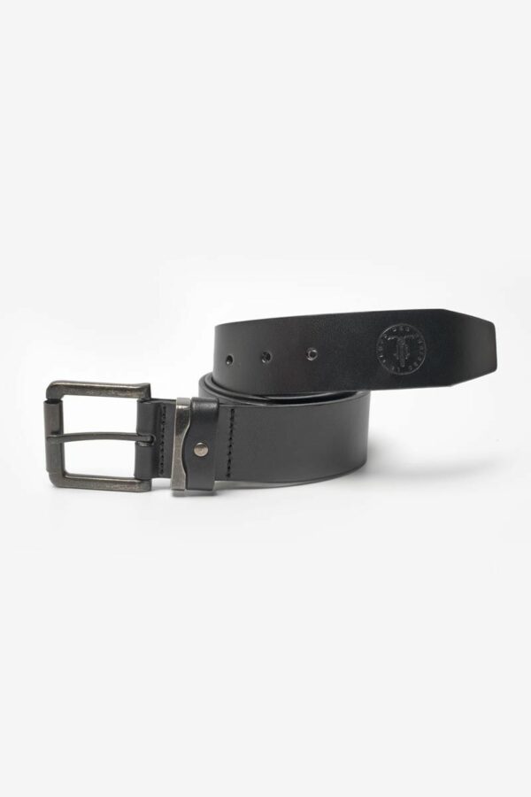 Ceinture en cuir noire