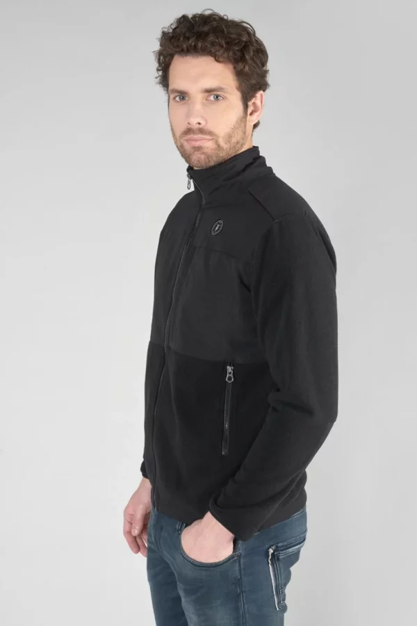 Veste bi-matière polair tissu – Image 5