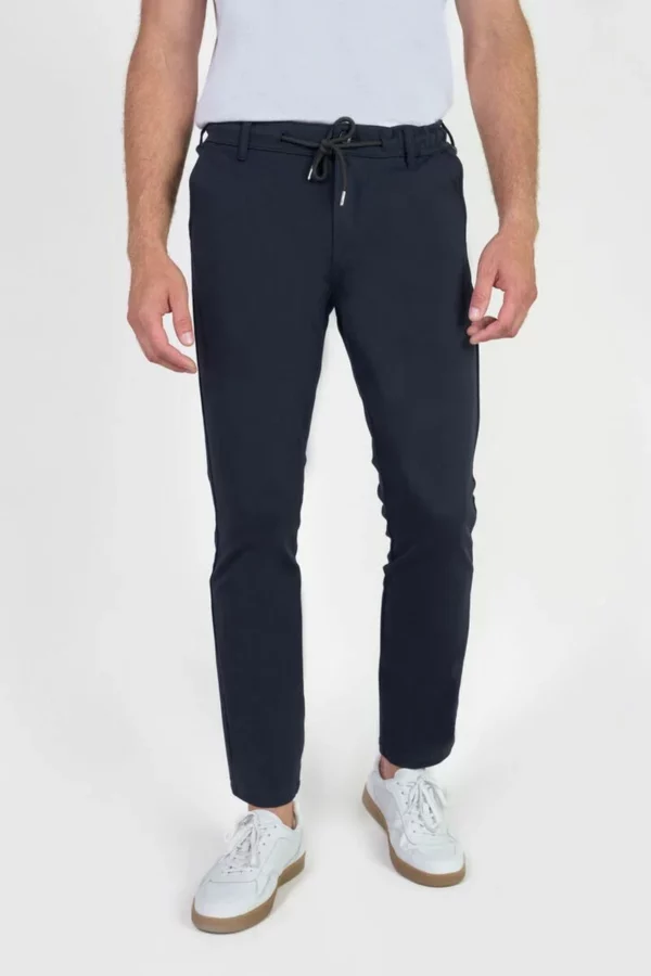 Pantalon effet jogging habillé