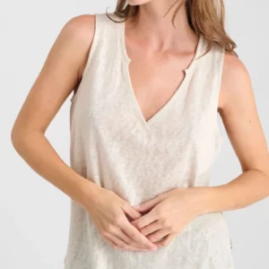 Débardeur beige