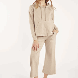 Pantalon 7/8e coton organique beige