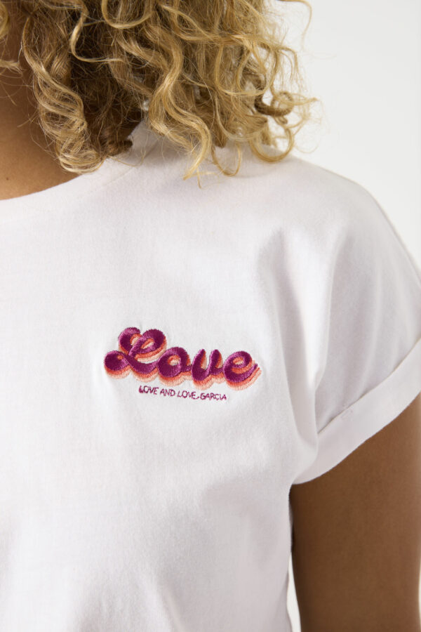 T-shirt brodé LOVE – Image 4