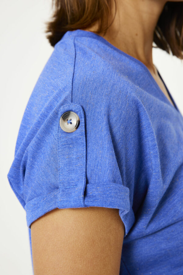 T-shirt bleu – Image 2