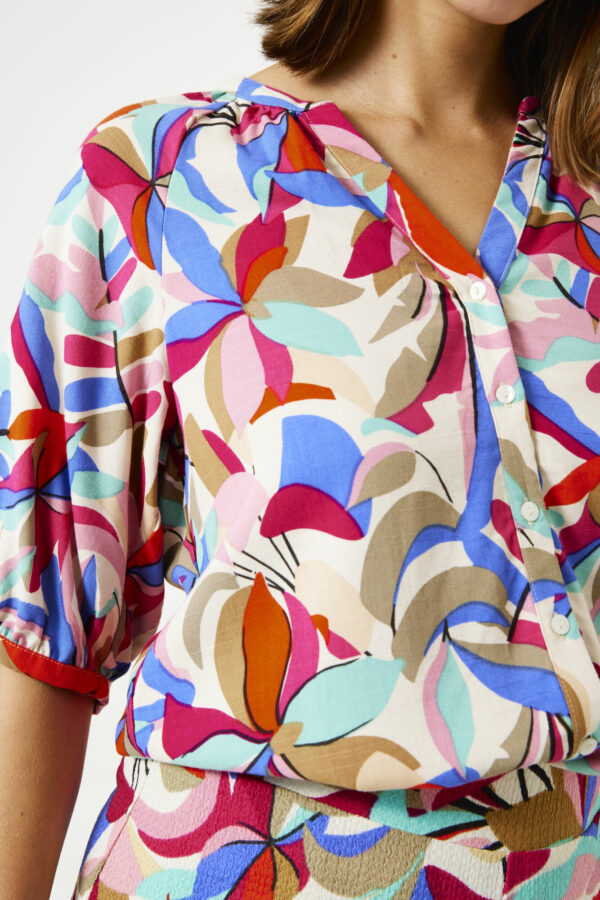 Blouse motifs colorés – Image 2
