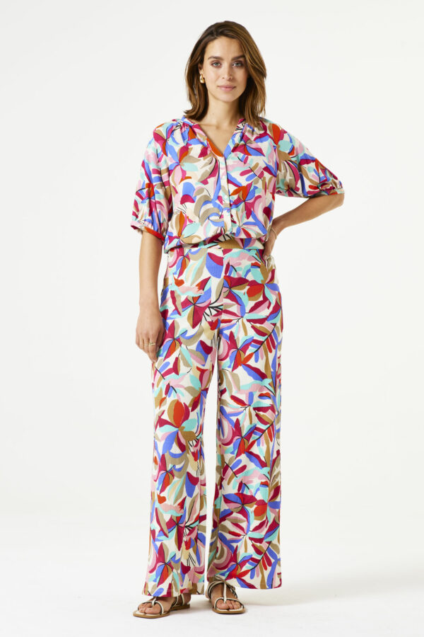 Blouse motifs colorés – Image 3