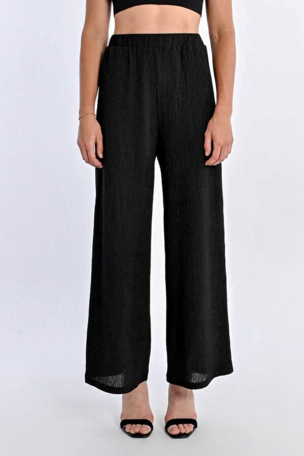 Pantalon fluide noir