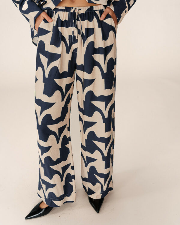 Pantalon fluide large – Image 2