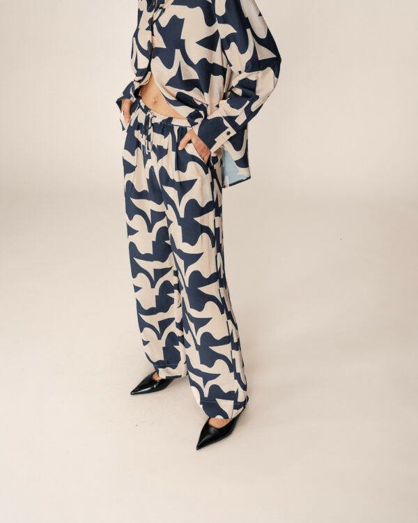 Pantalon fluide large