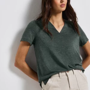 T.shirt vert forêt