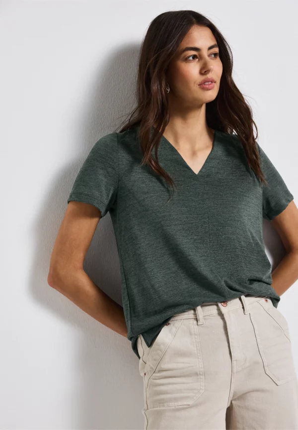 T.shirt vert forêt