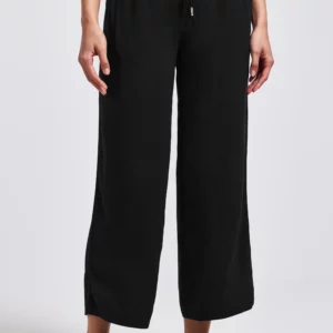 Pantalon fluide 7/8e noir