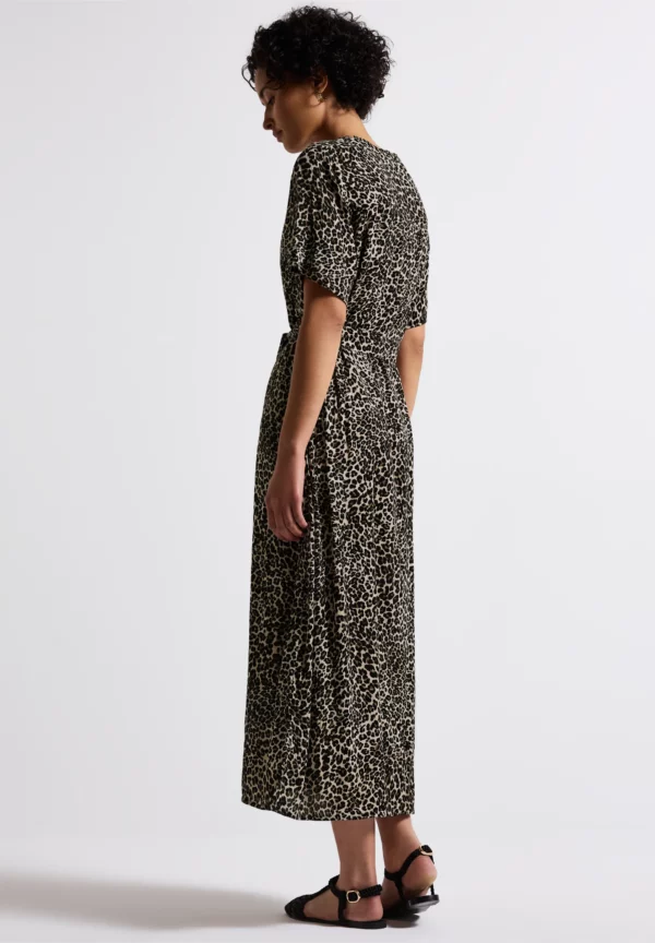 Robe longue motifs léopard – Image 3