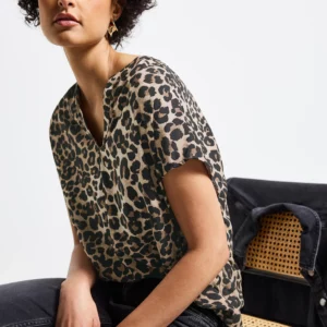 Blouse léopard