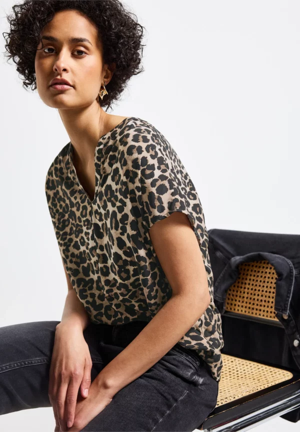 Blouse léopard