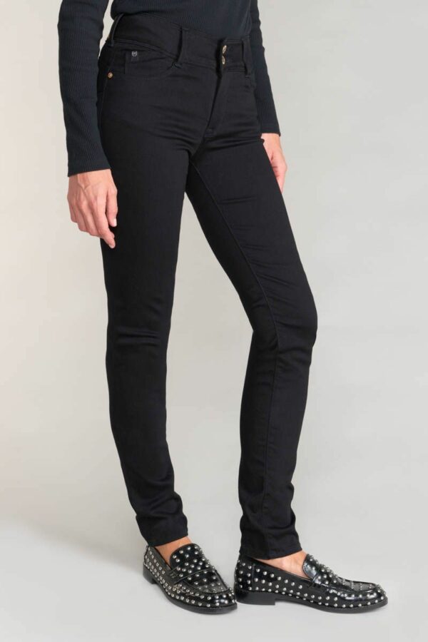 Jean slim noir ultraconfort
