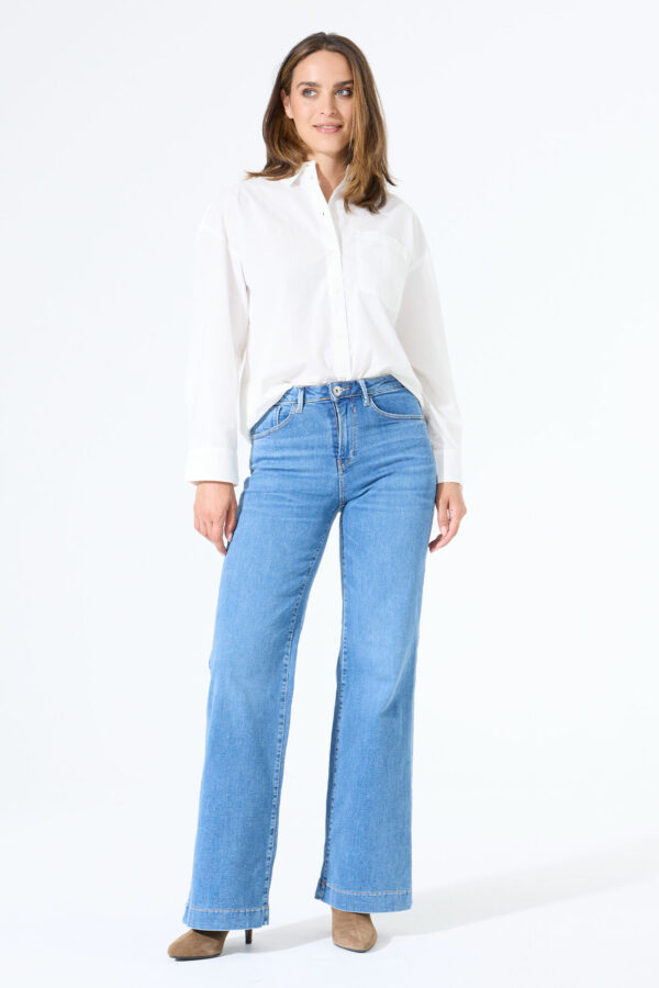 Jean large clair