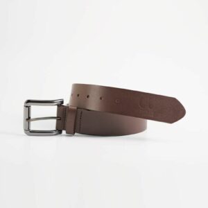 Ceinture marron en cuir