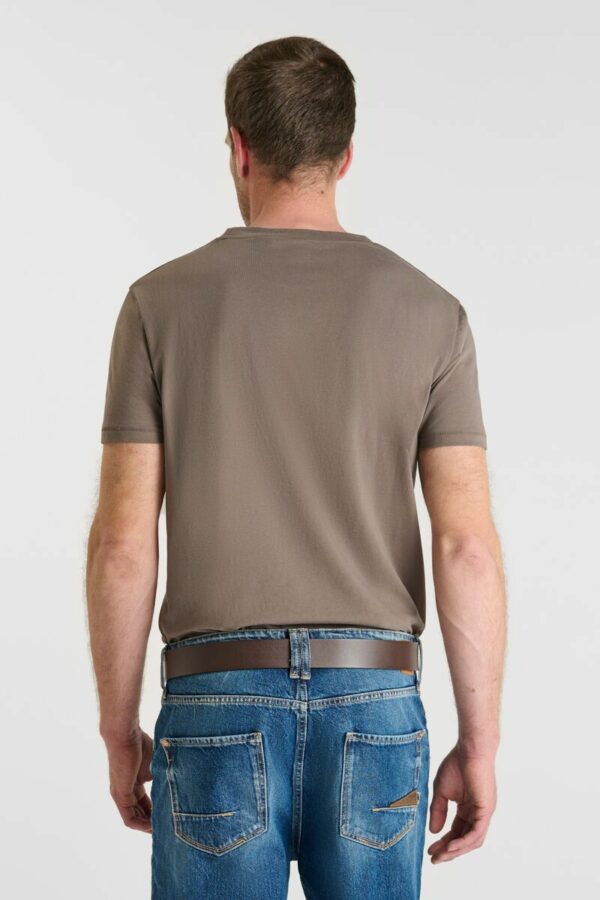 Ceinture marron en cuir – Image 3