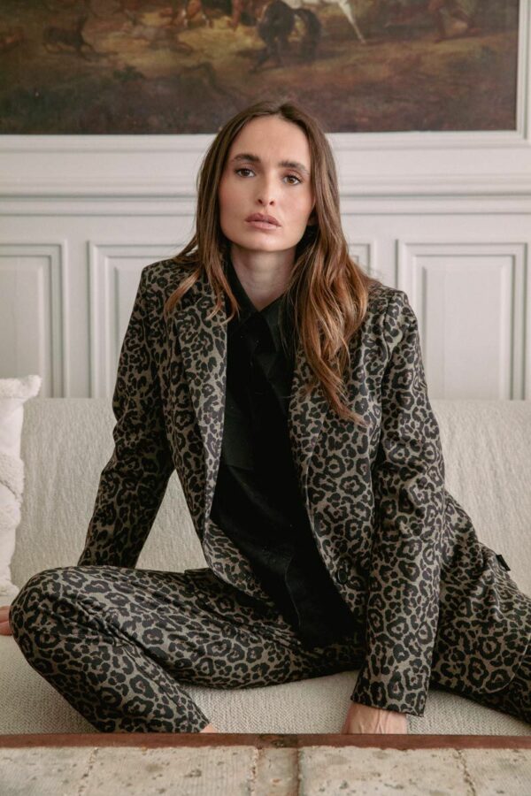 Blazer long léopard – Image 2