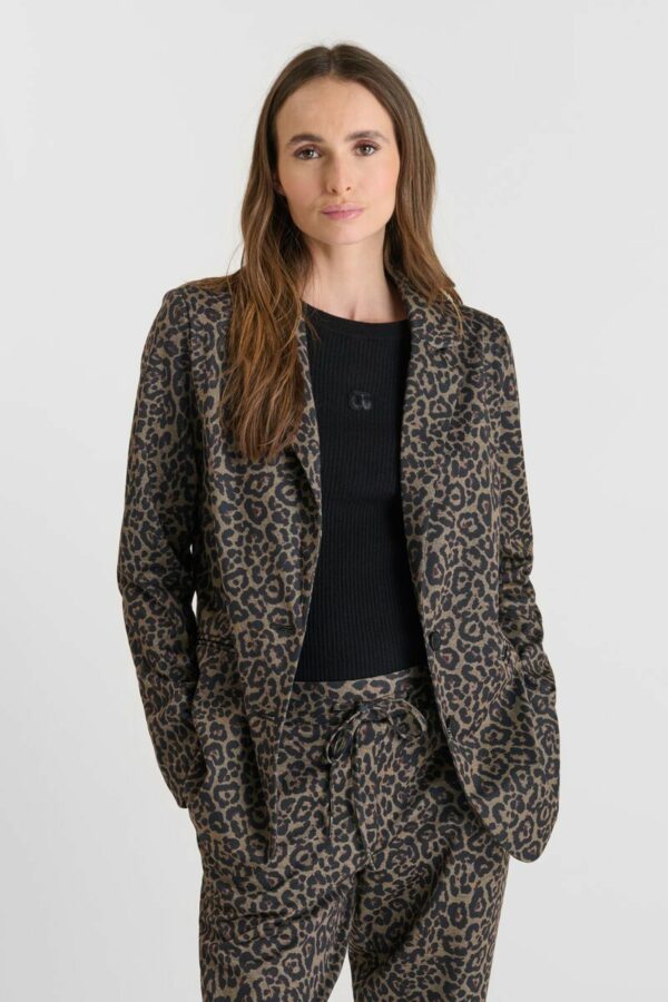 Blazer long léopard – Image 3