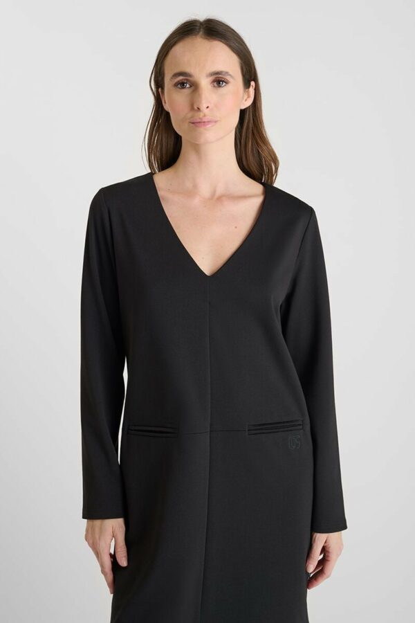 Robe droite noire