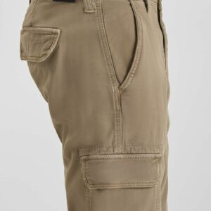 Pantalon coupe cargo marron en jogg