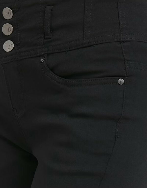 Pantalon slim noir basique – Image 2