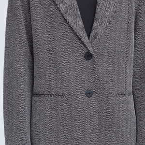 Blazer jacquard long