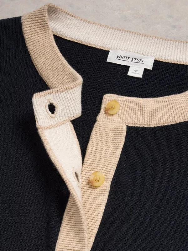 Cardigan noir et blanc – Image 5