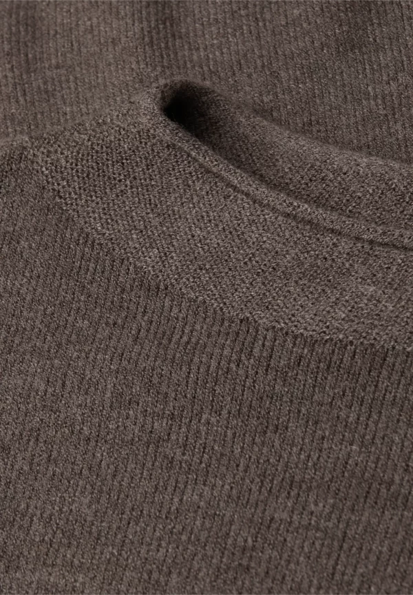 Pull col montant chocolat – Image 3