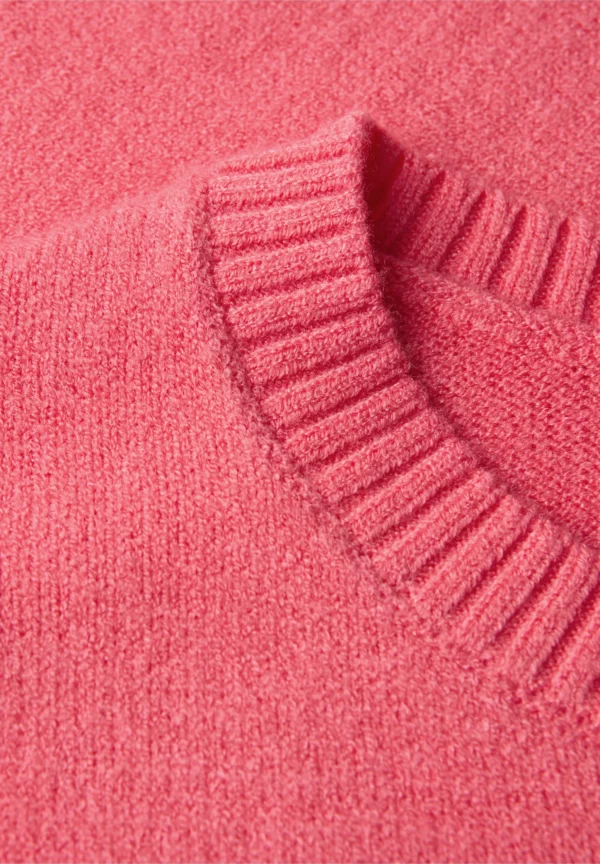 Pull manches courtes rose – Image 3