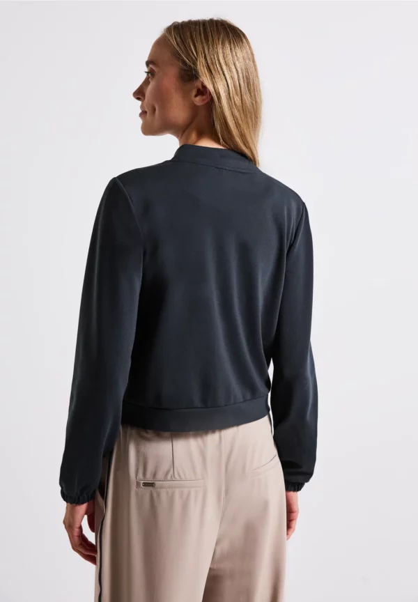Veste sweat bleu marine – Image 5