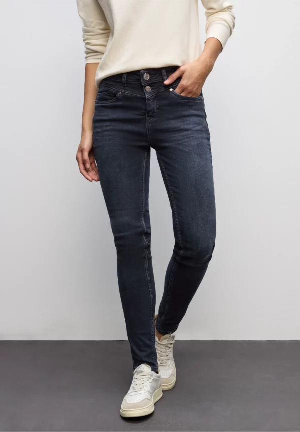 Jean slim bleu gris