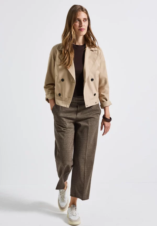 Pantalon motifs marron – Image 4