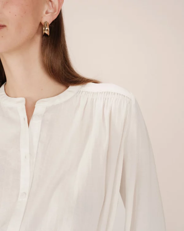 Blouse boutonnée en dentelle – Image 4