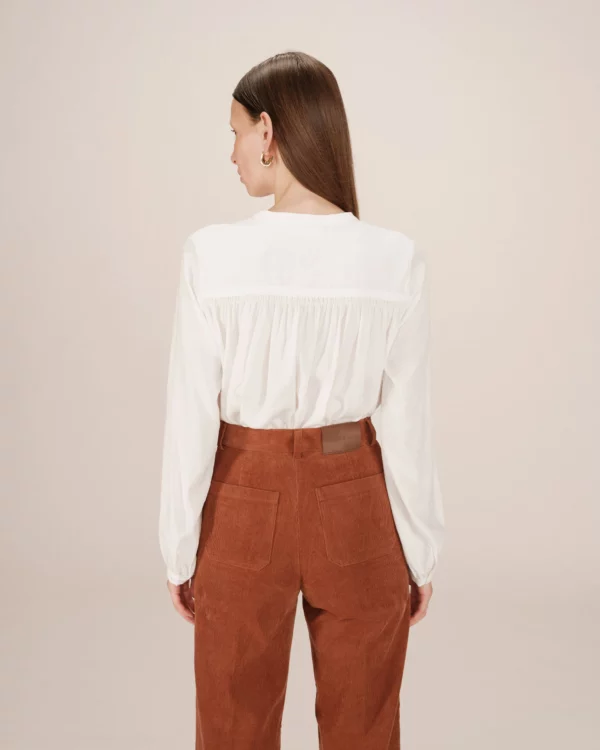 Blouse boutonnée en dentelle – Image 3