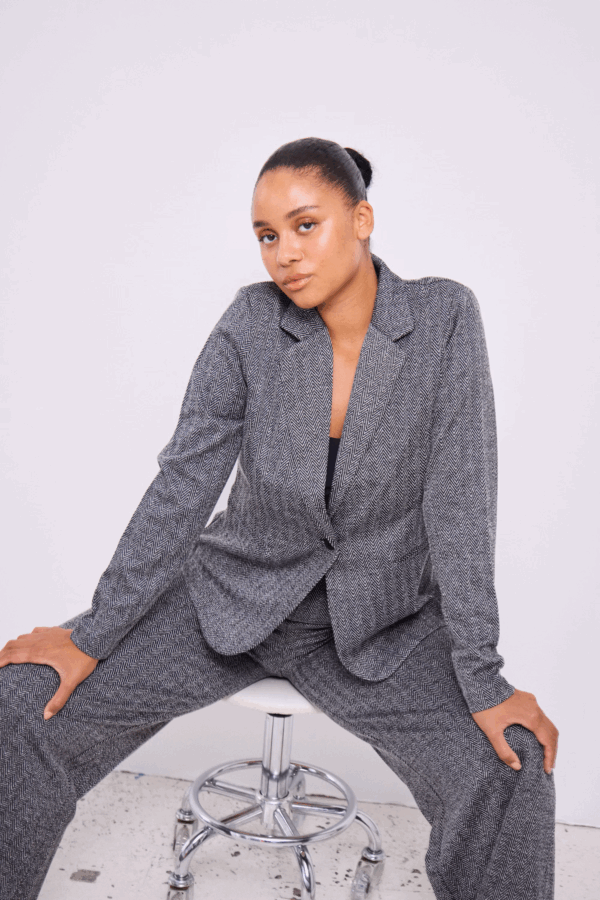 Blazer jacquard long – Image 2