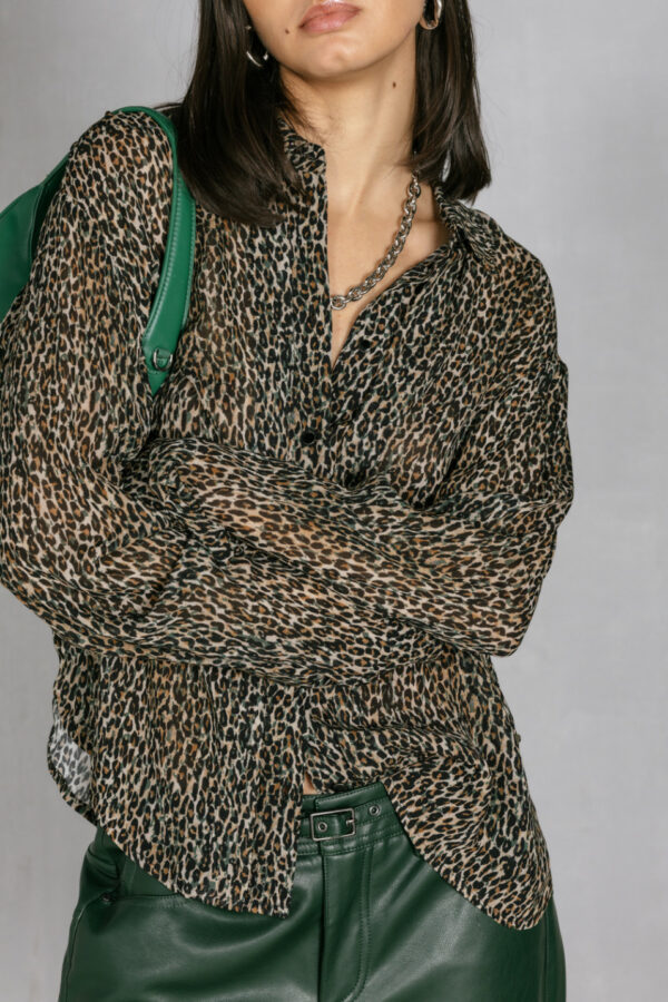 Blouse léopard