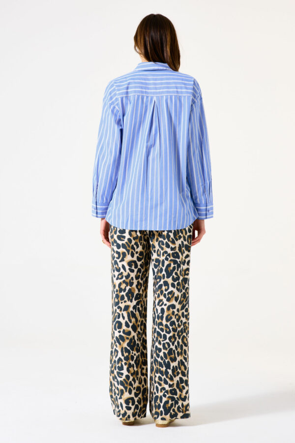 Chemise rayée bleue – Image 4