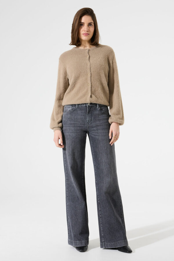 Gilet doudou taupe – Image 2