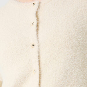 Gilet doudou écru