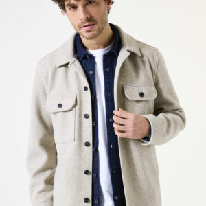 Sur chemise beige