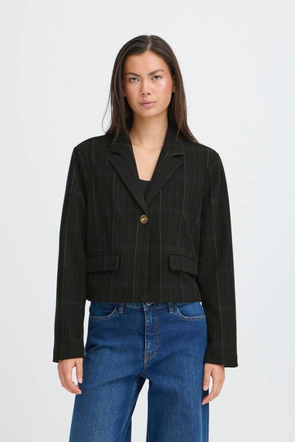 Veste à carreaux