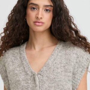 Gilet sans manches gris